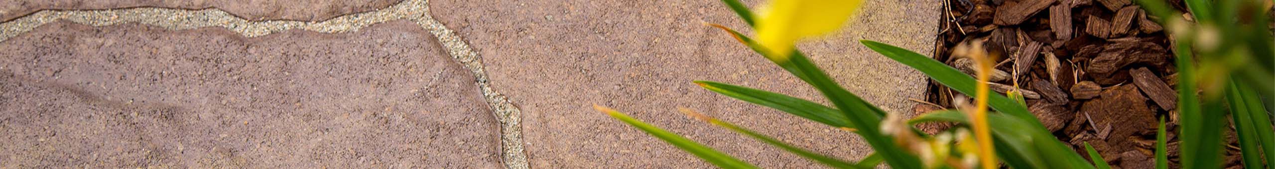 flagstone paver close up