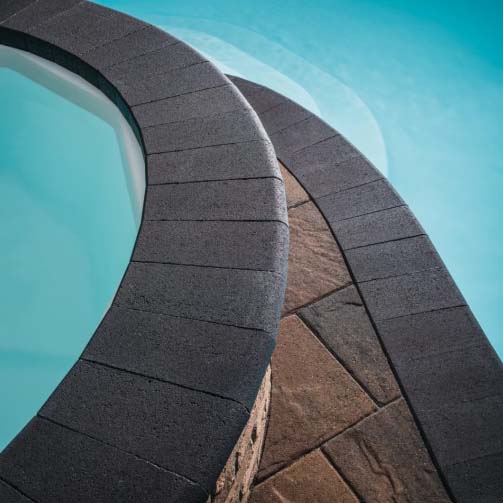 black pool coping