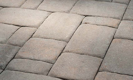 up close shot of paver blocks
